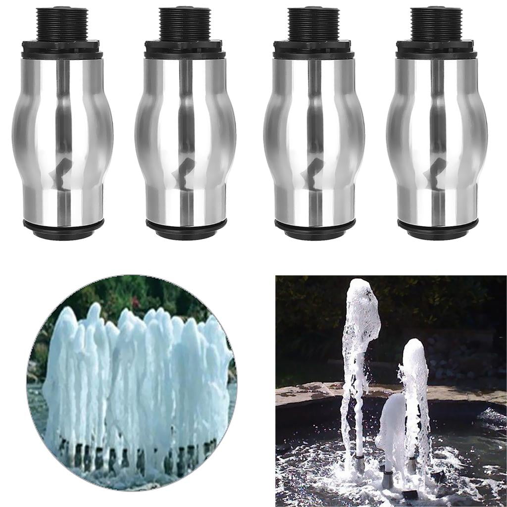 1"DN25 Stainless Steel Foam Jet Water Fountain Nozzle Spray Sprinkler Head 