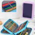 thumbnail image 3 of gcong Backpack for Art Supplies with Large Capacity Drawing Storage Organizer for School Craft Projects Red, 3 of 3