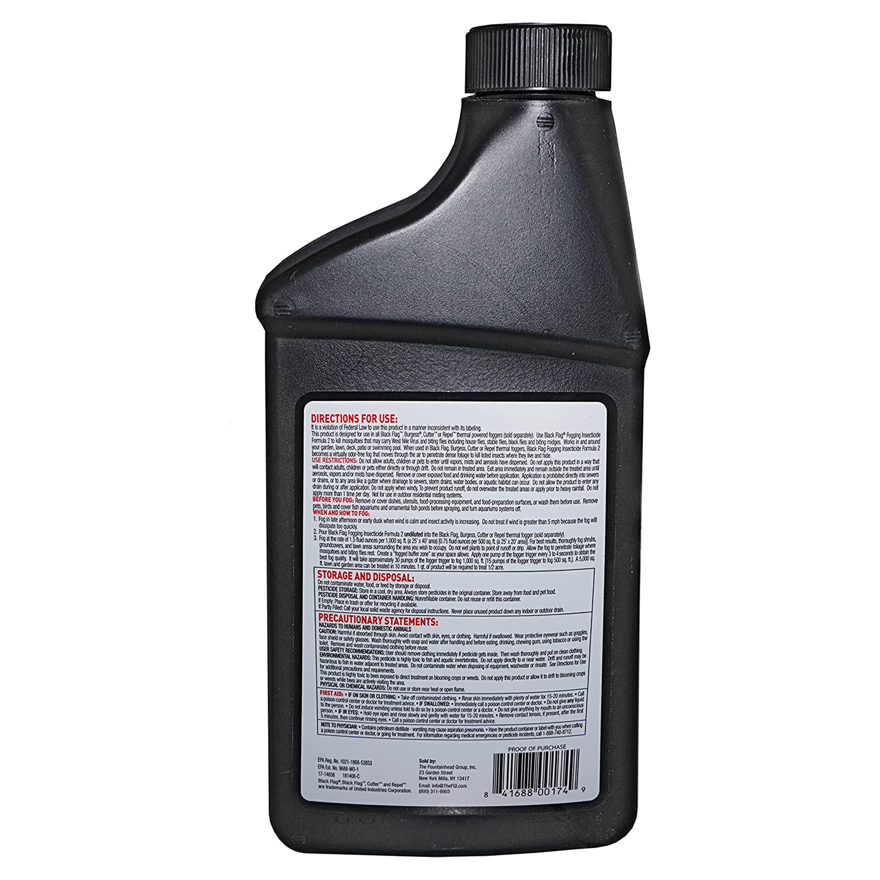 Black Flag Insect Killer Liquid - Child-Resistant - 32 Ounce