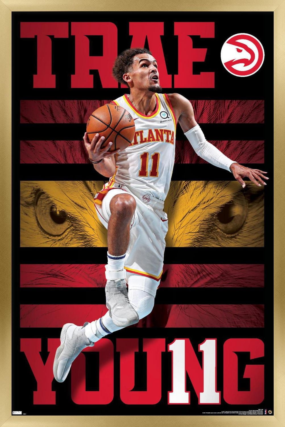 NBA Atlanta Hawks - Trae Young 20 Wall Poster