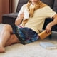 thumbnail image 5 of Balery Fantasy Landscape Starry Night Pantalones cortos de pijama de punto de algodón para hombre con cinturilla y bolsillos-Small, 5 of 6