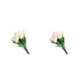 thumbnail image 3 of Yuarrent 10 bolsas de tulipanes simulados para la decoración del hogar y la sala de estar, ramo simulado de naturaleza interior con varios Type3 NO3, 3 of 6