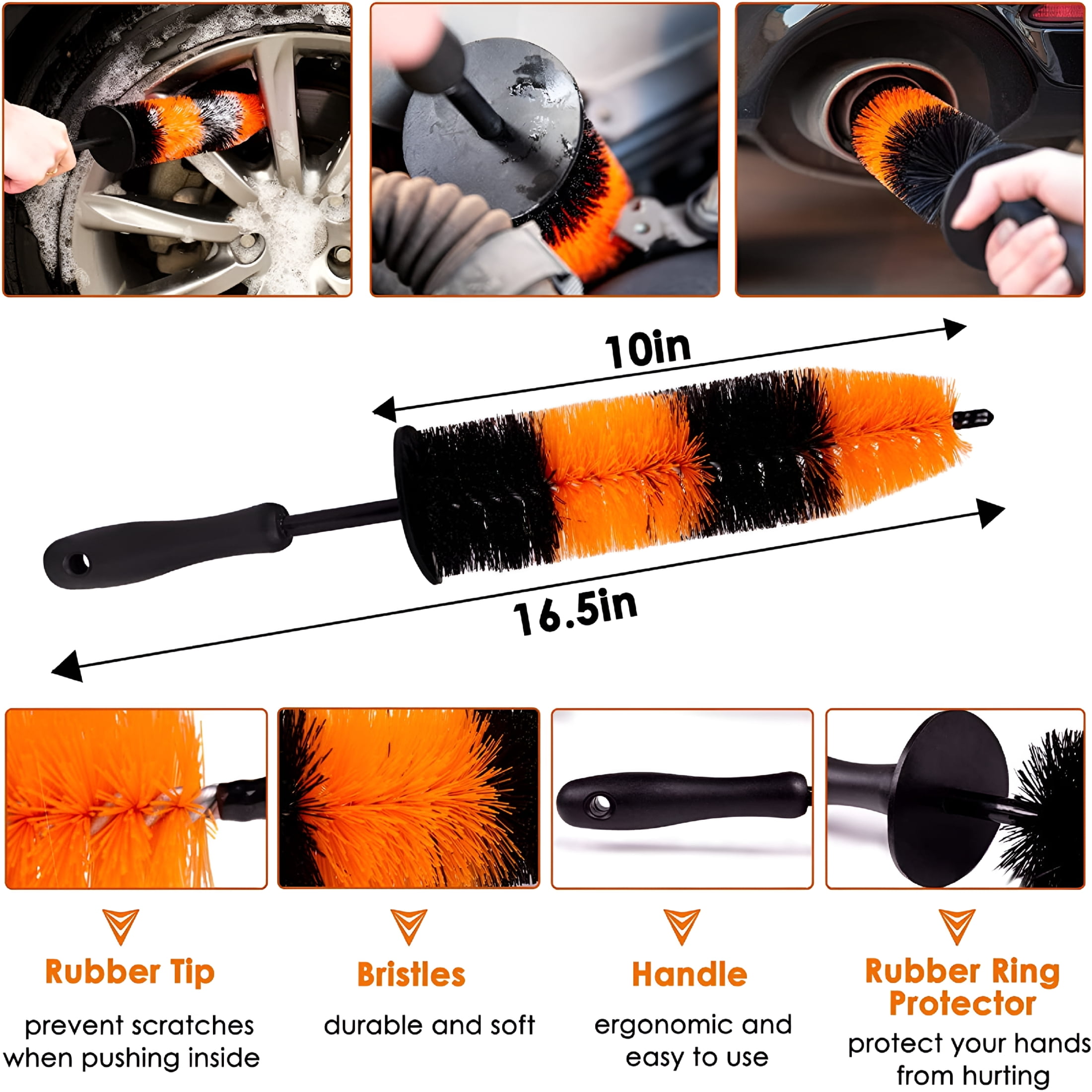 VELIMO 2026 New Car Detailing Brush Set,20Pcs Drill Brush Set,Car Interior Detailing Kit&Car Wash Kit with Boar Hair Detail Brush and Cleaning Gel for Wheel,Dashboard,Air Vent,Leather and Exterior