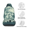 thumbnail image 3 of Lsque Scary Moon And Clouds Pattern Car Seat Covers for Front Seats , Waterproof Seat Covers for Cars, Sporty Front Seat Covers,Car Seat Cover Protector Front Seats, 3 of 5