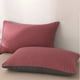 thumbnail image 4 of Juego de 2 fundas de almohada con cierre de sobre, tamaño estándar, de algodón suave y transpirable., 4 of 6