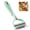 green, variant on Double-Sided Pet Deshedding Brush – Undercoat Rake with 17 Wide Teeth for Long-Haired Dogs & Cats