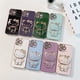thumbnail image 2 of Kt cat-Soporte de espejo de maquillaje galvanizado con película de lente, funda de teléfono para iphone Xr Xs 11 12 13 14 Pro Max, 2 of 4