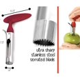 thumbnail image 2 of Premium Apple Corer Tool - Easy to Use and Clean - Sturdy Apple Core Remover with Sharp Serrature - Stainless Steel Corers for Apple and Pear - Core Fruits with Ease(Red), 2 of 8