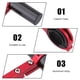 thumbnail image 4 of Soporte de extensión de bicicleta Soporte de manillar doble para bicicleta Soporte de extensión para luz de bicicleta Velocímetro de linterna(rojo), 4 of 5