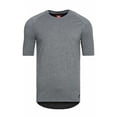 thumbnail image 3 of Men's Bonded Knit Sport Casual Top-Gray, 3 of 5