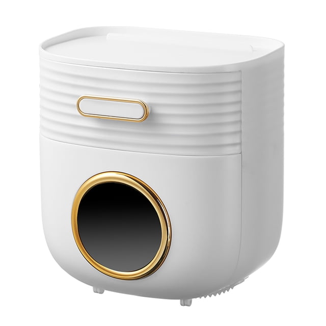 EGNMCR Bathroom Storage & Organization Toilet Tissue Holders Bathroom Tissue Box Toilet Paper Box Wall Hanging Bathroom Watertight Punch-Free Toilet Paper Roll Storage Rack Bathroom Storage container