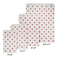 thumbnail image 4 of 100 Qty 5" x 7" Decorative Flat Paper Gift Bags - Red Polka-Dot on White Bags - for Sales/Treats/Parties Cookies/Gifts - N'icePackaging, 4 of 7