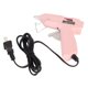 thumbnail image 4 of Máquina de pegamento termofusible, mini herramienta de pegamento caliente DIY de 20W con 50 barras de pegamento de 7mm para el hogar, escuela, 110-240V, enchufe rosa de EE. UU., 4 of 5