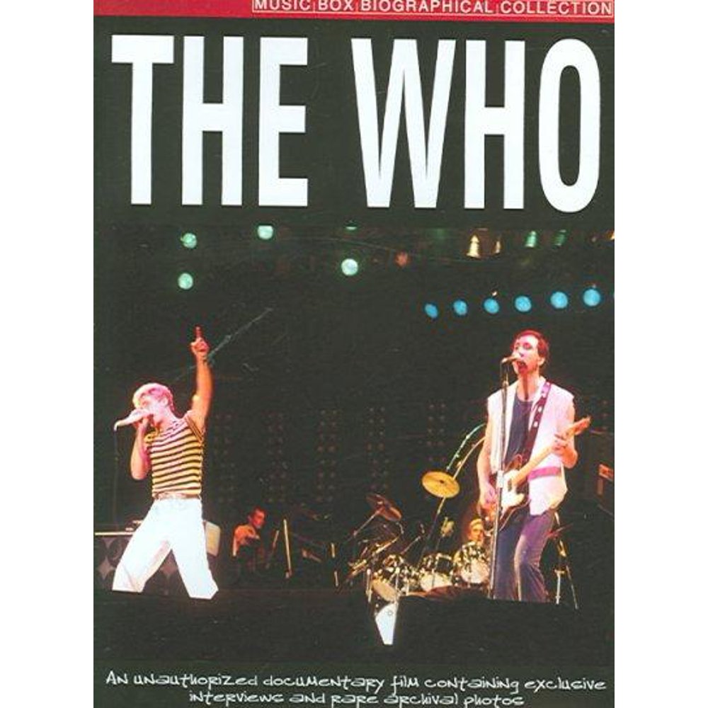 The Who Music Video Box Documentary (DVD)