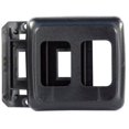 thumbnail image 3 of JR Products 12315 Double Switch Base and Face Plate - Black, 3 of 3
