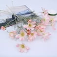 thumbnail image 6 of HEVIRGO 4 Bunches Artificial Coreopsis Flower Home Party Fake Cosmos Table Centerpiece Decor(Pink), 6 of 9