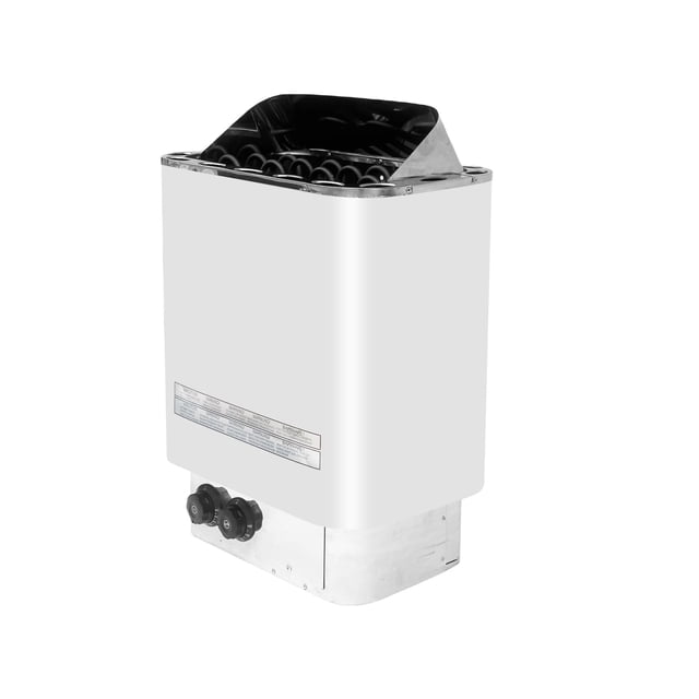 Petit Chauffage de sauna Domestique avec Commande Intégrée, Mural, Contrôle intelligent de la Température, Chauffage de sauna en Acier Inoxydable, Installation Sans Effort