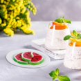 thumbnail image 3 of 12pcs Realistic Fake Watermelon Slices Artificial Plastic Fruit Models for Kitchen Home Party Decorations Photo Props, 3 of 3