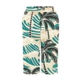 thumbnail image 4 of Shorts for Women Elastic Waist Printed Loose Quarter Pants Workout Shorts, 4 of 5