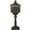 Bronze, variant on Gzxs Large Mailbox Waterproof Cast Aluminum Locking Security Post Mount Mail Box, White