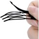 thumbnail image 4 of 24 Piezas Pinzas para el Cabello de Doble Punta Pinzas para el Cabello de Metal Pasadores para Hacer Cabello, Suministros de Salón (Negro), 4 of 5