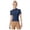 Navy, variant on HJYCHN Womens Jacket Fitness Jacket Slim Fit Casual Short Sleeve Sports Jacket Yoga Top Breathable Athletic Outerwear Womens Winter Coats Beige XXL