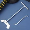 thumbnail image 3 of SHISUYAN 1 Set Garbage Disposal Wrench Unclog Wrench Kitchen Unjamming Wrench Garbage Disposal Wrench Tool, 3 of 8