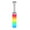 Long style, variant on ARGB Graphics Card GPU Bracket Support Adjustable Telescopic Stand Bracket Magnetic GPU Video Card Holder for Desktop