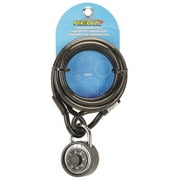 Kent 92001 Combination Lock With Cable, Steel