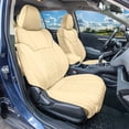thumbnail image 2 of For Subaru Outback 2020-2025 FH Group Neoprene Custom Fit Car Seat Covers - Rear Bench Beige, 2 of 3