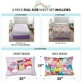 Squishmallows Full Sheet Set, Microfiber, Multicolor - Walmart.com