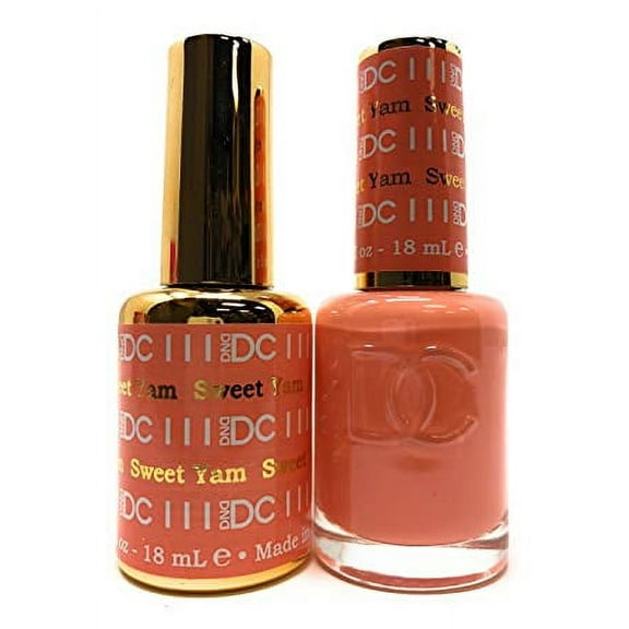 DND - DC Duo Soak off Gel & Matching nail polish - SWEET YAM #DC111