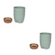 thumbnail image 1 of Kearding 3 uds maceta perezosa autorriego macetas caso al aire libre reutilizable Type1 NO1, 1 of 6