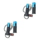 thumbnail image 3 of Eigraketly Paquete de 2 aceleradores de bicicleta eléctrica de 22mm, pieza de repuesto antideslizante, reparación de manillar de bicicleta eléctrica con Azul 2piezas Eigraketly CBP372067, 3 of 6