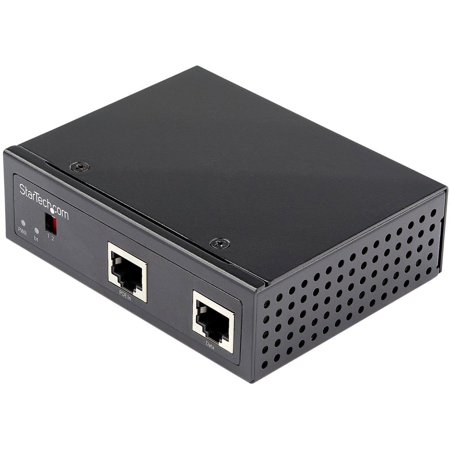 UPC: 0065030889735 | StarTech.com POESLT1G48V Industrial Gigabit PoE Splitter – 90W High Speed Power over Ethernet PoE+++ Splitter – 12-48V DC Splitter 802.3bt – LAN/RJ45 Ultra PoE to DC Adapter – -40C to +75C (POESLT1G48