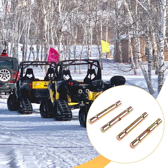 DYNWAVECA 4 Pcs Accessoires de Cisaille à Neige 2205063 Or pour Polaris Sportsman