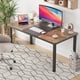 thumbnail image 2 of Qinaqin 63-Inch Largo de Profundidad Madera Rectangular cm Profundidadining Mesa para 4 6 People Robusto Metálico Legs Alturaeavy- Profundidaduty Ideal Grande Families 31.5 inch, 2 of 7