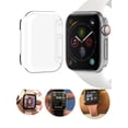 thumbnail image 3 of 3 Pack PC Cover for Apple Watch Case 40mm 44mm 42mm 38mm iWatch Accessories Hard Bumper Screen Protector Apple Watch Series 6 5 4 3 SE, 3 of 5