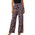 thumbnail image 1 of PANTALONES RELAJADOS PARA MUJER DE DISEÑO UNICO WIDE LEGS DE CINTURA ALTA, 1 of 9