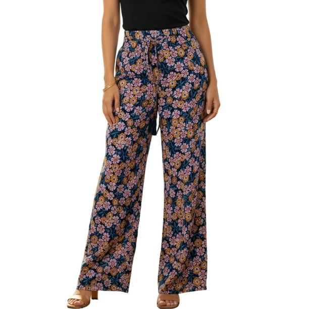 PANTALONES RELAJADOS PARA MUJER DE DISEÑO UNICO WIDE LEGS DE CINTURA ALTA