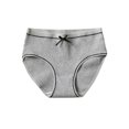 thumbnail image 5 of Bragas de algodón para mujer, calzoncillos suaves, bragas transpirables ultrafinas Eccomum Gris claro XL, 5 of 5