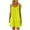 2-Yellow, variant on Womens Summer Dresses Solid Color Loose T-Shirt Dress Sleeveless Beach Swim Coverups Casual Boho Sundress Yellow,L