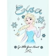 thumbnail image 7 of Disney Frozen Elsa Girls Short Sleeve Graphic T-Shirt, Sizes 4-16, 7 of 7