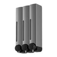 thumbnail image 2 of deevoka Manual Soap Dispenser Wall Mounted Large Capacity Three Head for RV Washroom, 2 of 9