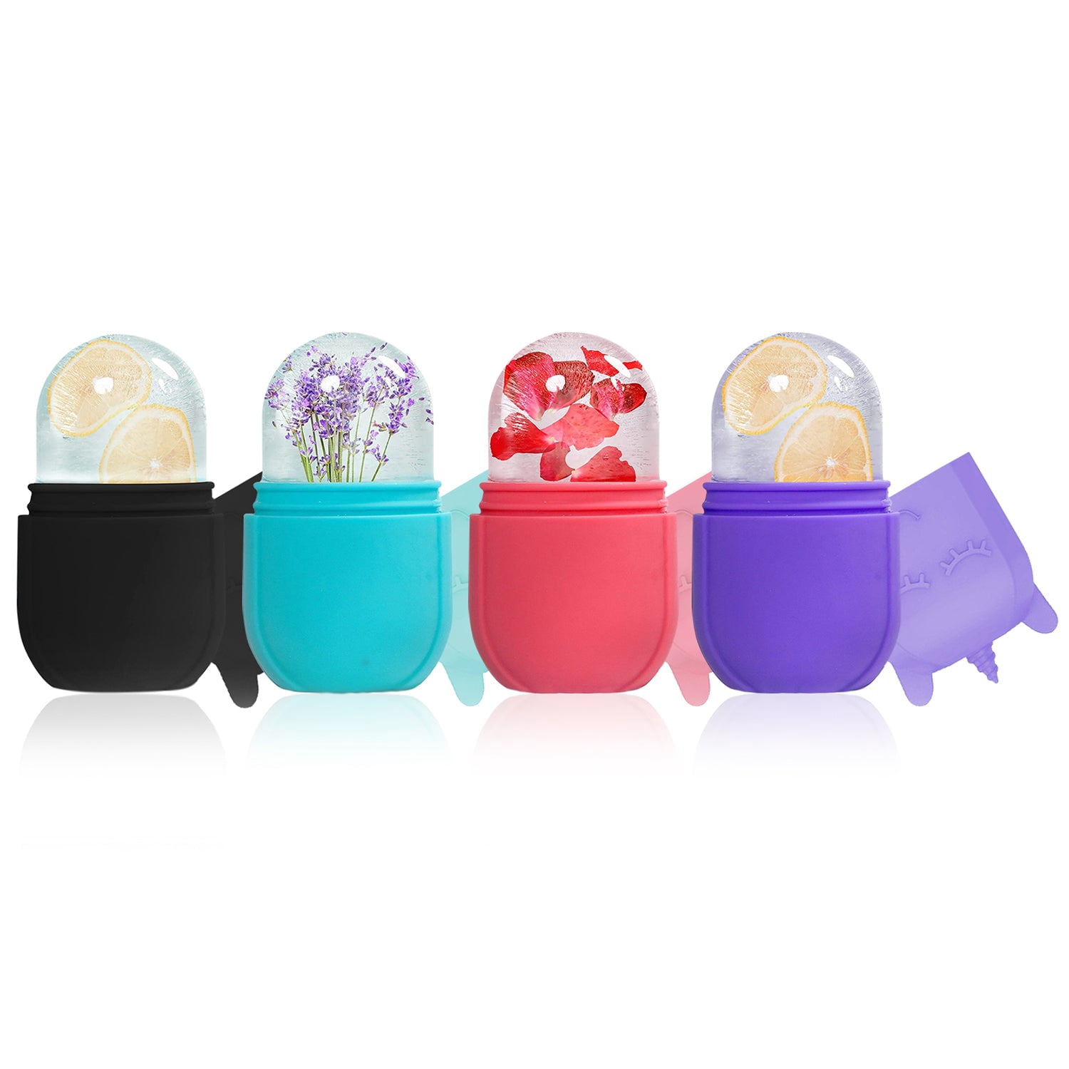 Ice Roller Reusable Silicone Contour Stick For Face, Eyes, And Body