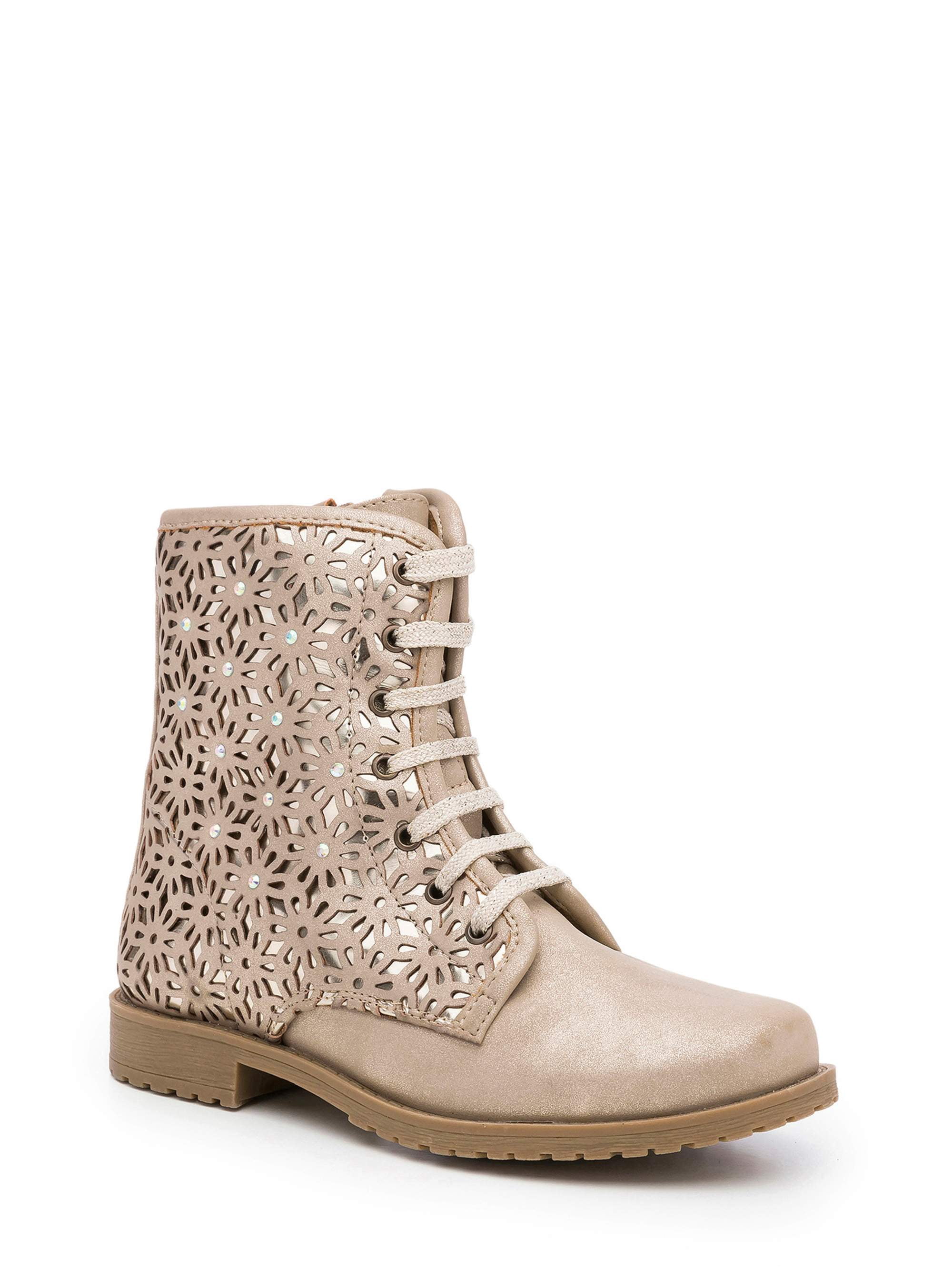 Rachel Shoes Girls' Belle Combat Boot