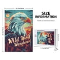 thumbnail image 4 of Naloa Western Style Bald Eagle Custom Puzzles Personalized Puzzle 1000 Pieces from Photo Custom Jigsaw Puzzle for Wedding, Graduation, (29.5×19.7in, Vertical), 4 of 9
