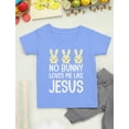 thumbnail image 4 of Tstars Boys Unisex Easter Holiday Shirts Easter No Bunny Loves Me Like Jesus Kids Happy Easter Party Shirts Easter Gifts for Boy Toddler Kids T Shirt, 4 of 6