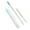 Blue, variant on Retractable Drinking Straw with Silicones Mouthpieces Compacts Travel Straw for Camping Trips
