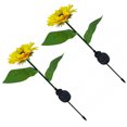 thumbnail image 2 of 2Pcs Outdoor Solar Sunflower Simulation Lamps 8 LED Landscape Lighting Plant Lights for Garden Lawn Patio, 2 of 8